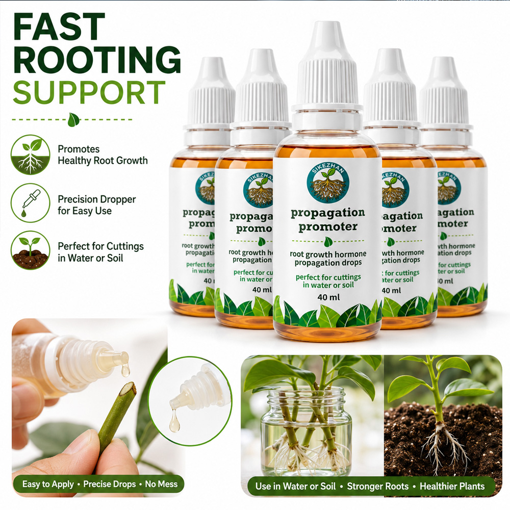 Rooting Hormone Powder - 40ml 빠른 식물 뿌리 성장 촉진액,